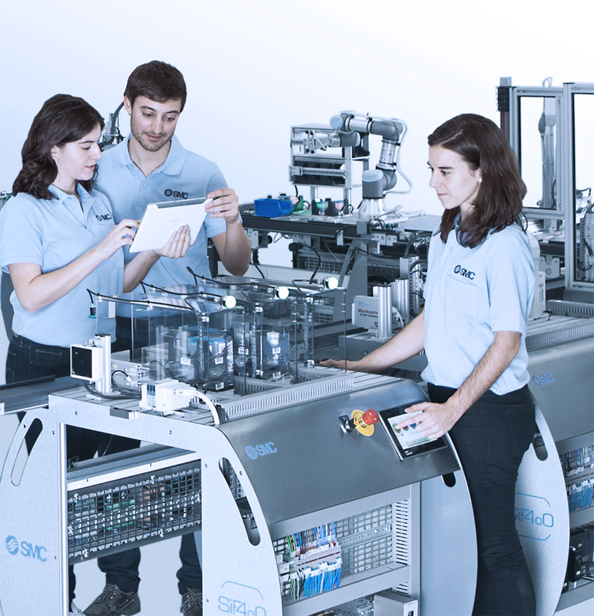 Smc 614 Smart Innovative Factory The Training System For Industry 40