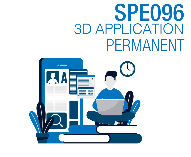 SPE096 3D APPLICATION – PERMANENT